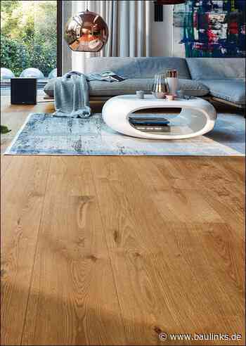Komplett überarbeitete Lindura-Holzböden von Meister mit u.a. antibakterieller Oberfläche
