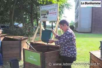 Oise-Grandvilliers : la Picardie Verte lance le compostage collectif aux pieds des HLM - Le bonhomme picard