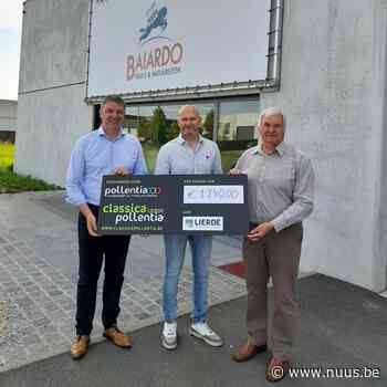 OCMW Lierde ontvangt een schenking van 1.140 euro van Classica Pollentia - NUUS