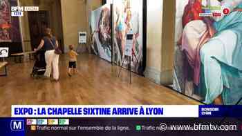 Lyon: une exposition inédite autour de la Chapelle Sixtine au palais de la Bourse - BFMTV