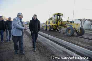 Buenos Aires: Katopodis inauguró y recorrió obras en Saliquelló y Tres Lomas - Argentina.gob.ar Presidencia de la Nación