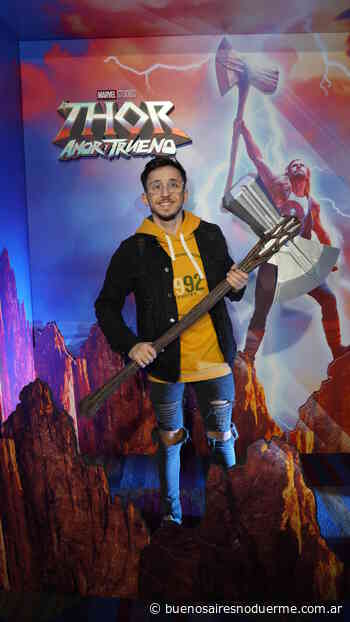 Rodrigo Noya en la premiere de THOR - Buenos Aires No Duerme