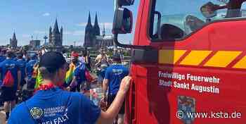 CSD-Parade in Köln: Feuerwehr aus Sankt Augustin zeigt Flagge - Kölner Stadt-Anzeiger