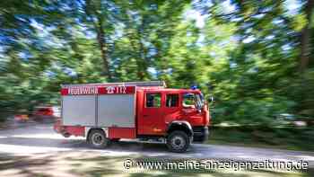 Brand in Lieberoser Heide - Großaufgebot an Einsatzkräften