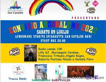 Bari, tutto pronto per la festa Arcobaleno: appuntamento sabato sul lungomare di San Cataldo - Borderline24.com