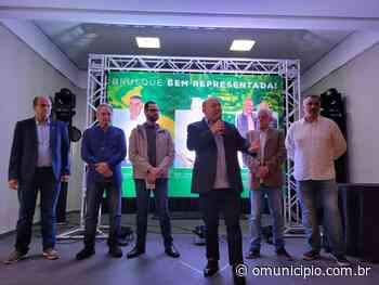 Patriota de Brusque confirma apoio a pré-candidatura de Alessandro Simas a deputado federal - O Município