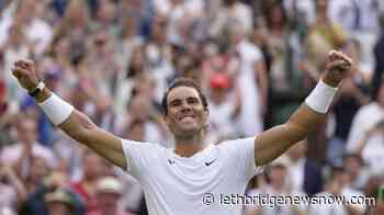 Hampered Nadal gets past Fritz at Wimbledon; Kyrgios next - Lethbridge News Now