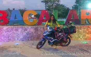 Carolina Félix viajó en su moto desde Sinaloa a Bacalar: así cumplió su sueño - El Sol de Sinaloa