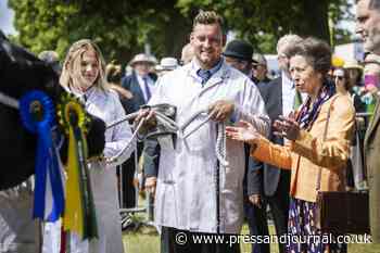 Aberdeenshire cow handed top Aberdeen-Angus award from Princess Royal - The Press & Journal