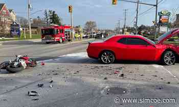 Motorcyclist dead following two-vehicle crash in Angus - simcoe.com