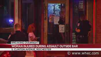 Woman assaulted outside bar on South Clinton Ave.