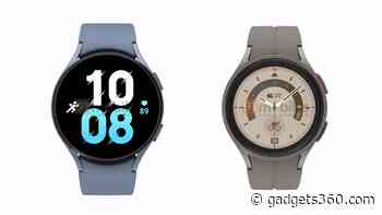 Samsung Galaxy Watch 5 Series Images Leaked, Two Models Tipped