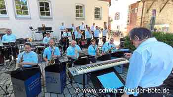 Jazz in Nagold: Blacky’s Big Band sorgt für gute Sommerlaune