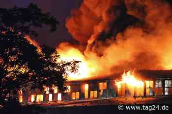 Verheerender Großbrand in Dresden: Lagerhalle stürzt ein, Katastrophe für die Musik-Szene - TAG24