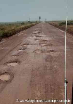Motoristas reclamam de 'buraqueira' em rodovia que liga Araripina-PE a Crato-CE; assista vídeo - Blog do Roberto Gonçalves