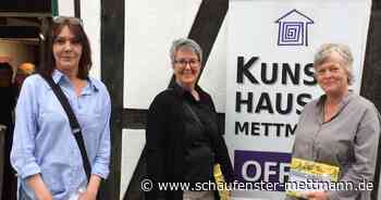 Ausstellung wurde vom Kunsthaus Mettmann in Zusammenarbeit mit der Alzheimer Gesellschaft: Nur Gewinner bei der MEopenArt - Schaufenster Mettmann