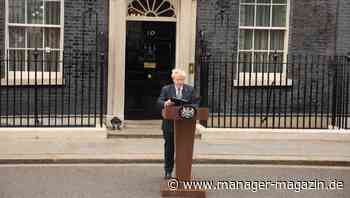 Boris Johnson: Großbritanniens Premier Johnson tritt als Parteichef zurück