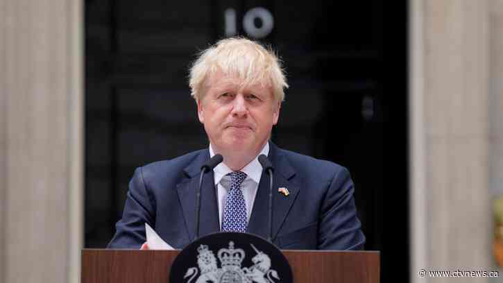 Boris Johnson resigns, remains U.K. prime minister for now