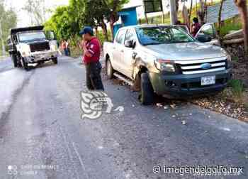 Reportan accidente frente a basurero municipal de Misantla - Imagen del Golfo