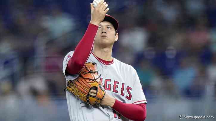 Los Angeles Angels' Shohei Ohtani puts on show for Miami Marlins fans - Palm Beach Post