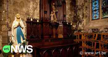 Restauratie Sint-Hermescrypte in Ronse loopt vertraging op door corona en grondstoffentekort - VRT NWS