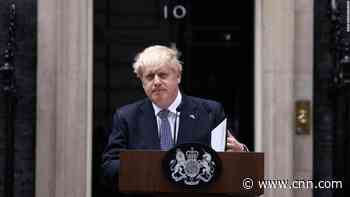 Read Johnson's resignation statement in full