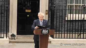 Hear Boris Johnson's 6-minute resignation address