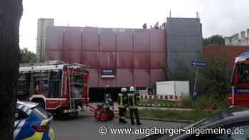 Augsburg: Feuer im Parkhaus des Hotelturms ausgebrochen - Augsburger Allgemeine