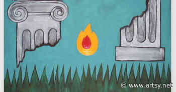 Tyler Brandon: Fire Paintings - Artsy