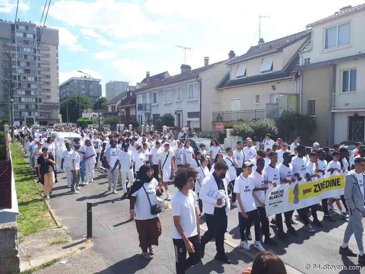 Marche blanche pour Zizou à Villejuif : émotion et colère | Citoyens.com - 94 Citoyens