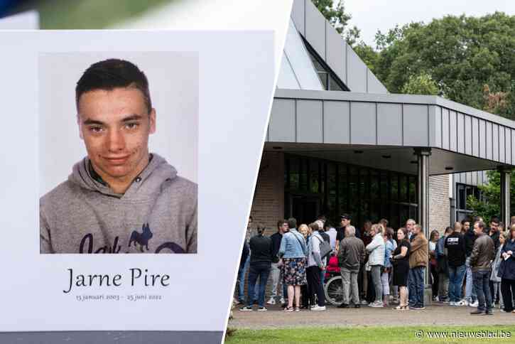 Afscheid van Jarne (19), die omkwam bij gijzeling in Merksplas: “Je laatste heldendaad moest je met je leven bekopen”
