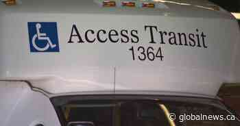 Saskatoon Accessible Transit reducing service levels for July - Global News