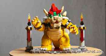 Lego's 2,807-Piece Bowser Will Tower Over Super Mario     - CNET