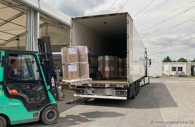 POL-K: 220707-6-BAB/K 10 Tonnen Sprengstoff ungesichert auf Gefahrguttransporter - Fahrer unter Drogeneinfluss