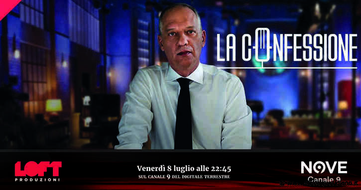 Massimo Giletti e Vauro ospiti de La Confessione di Peter Gomez venerdì 8 luglio alle 22.45 su Nove