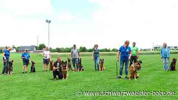 Tiere in Schramberg - Alle Teilnehmer-Teams sind erfolgreich bei Prüfung - Schwarzwälder Bote