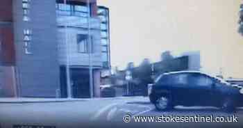 Police 'box in' suspected stolen car in Hanley - Stoke-on-Trent Live