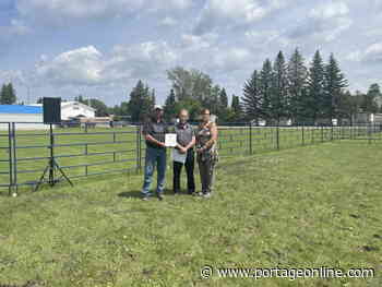 Treherne Ag Society receives historical award - PortageOnline.com