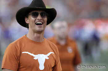 Matthew McConaughey Is Excited: College Fans React - The Spun