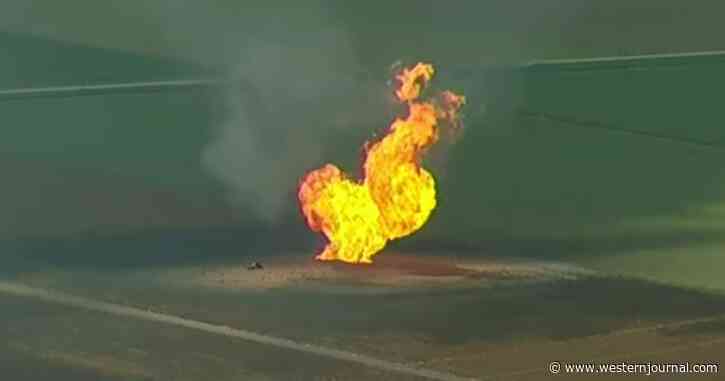 Texas Oil Pipeline Explodes In Towering Pillar of Fire
