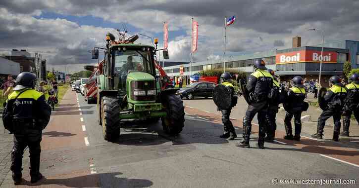 Police Open Fire on Farmer, Claim Tractor Was Coming at Them - Video Tells Different Story