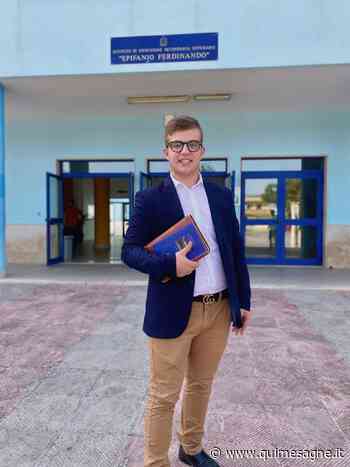 Auguri a Samuele per il suo diploma tanto desiderato - Qui Mesagne