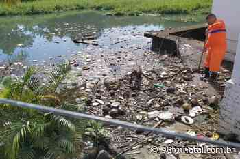 Urbana segue limpeza no entorno das lagoas captação de Natal - Portal 98 FM Natal - 98 FM Natal
