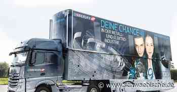 Südwestmetall mit dem Truck in Ehingen | schwäbische - Schwäbische