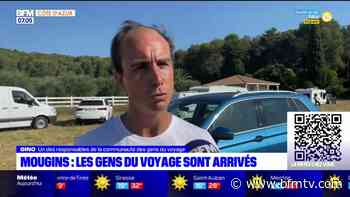 Alpes-Maritimes: les gens du voyage sont arrivés à Mougins - BFMTV