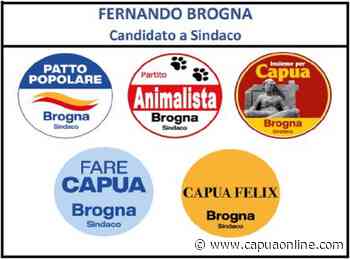 Capua. Elezioni amministrative 2022: tutti i voti dei candidati delle liste a sostegno del candidato a Sindaco Fernando Brogna - Capuaonline.com