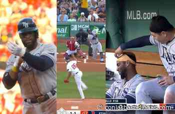 Yandy Díaz iguala impresionante marca personal ante Boston con doble - Con Las Bases Llenas