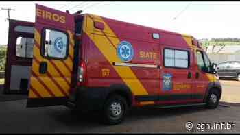 Homem de 71 anos é socorrido após sofrer queda de escada - CGN