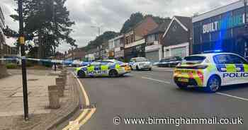 Sutton Coldfield town centre road cordoned off after 'police incident' - Birmingham Live