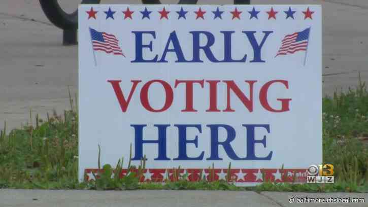 Early Voting For Maryland Primary Election Starts Thursday